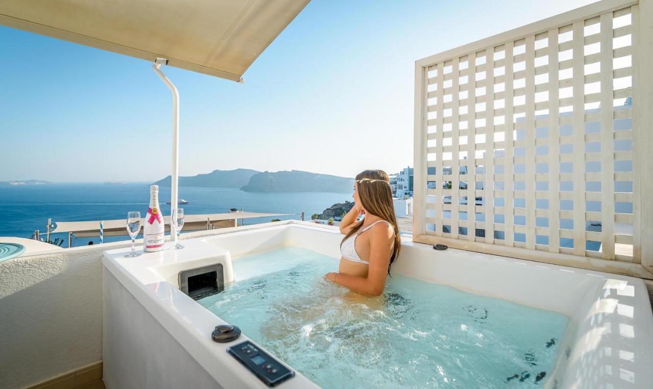 Santolia Caldera Lejlighedshotel Oía Eksteriør billede